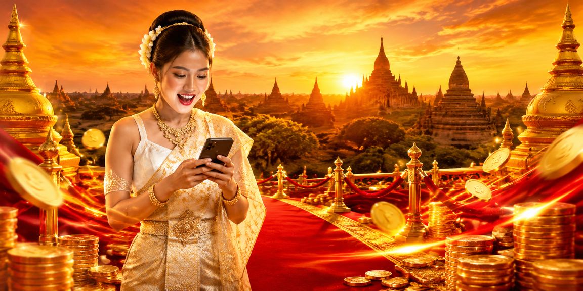 Seven789 မိုဘိုင်းဖုန်းမှ ဝင်ရောက်ကစားနေသော မြန်မာ ကစားသမား